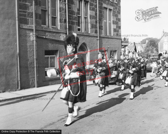 Photo of Skye, Portree, Pipe Band c.1935