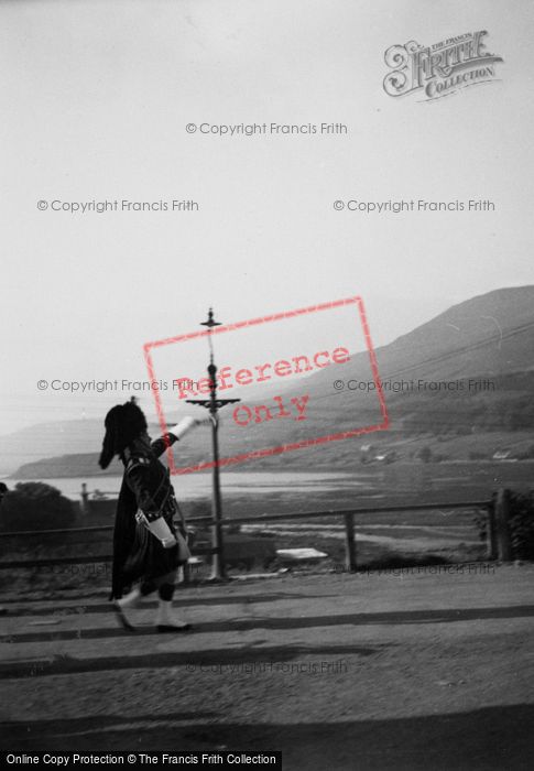 Photo of Skye, Portree, Pipe Major c.1935