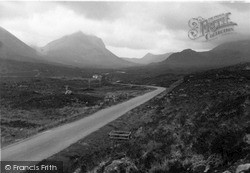 Skye, Portree, Sligachan Road 1962, Isle Of Skye