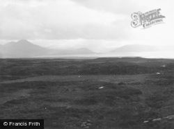 Skye, View From Lusa, Kylerhea Road 1962, Isle Of Skye