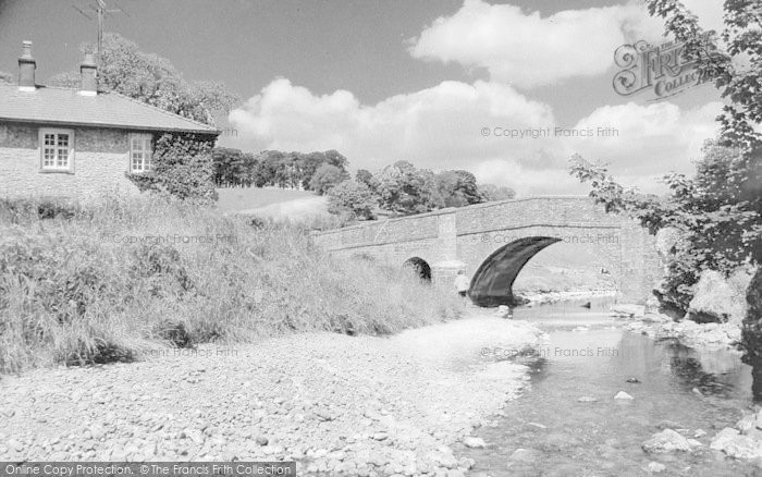 Photo of Slaidburn, Croasdale Bridge c.1945