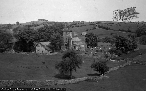 Photo of Slaidburn, St Andrew's Parish Church c.1955