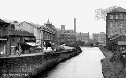 Carr Lane And The Canal c.1955, Slaithwaite