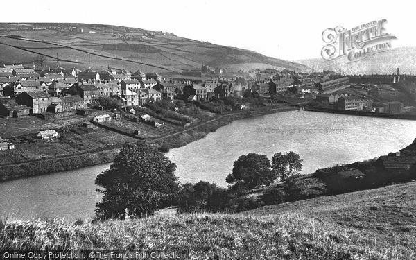 Photo of Slaithwaite, The Reservoir, Hill Top c.1955