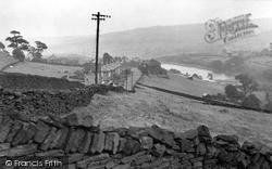 View Of The Village c.1955, Slaithwaite