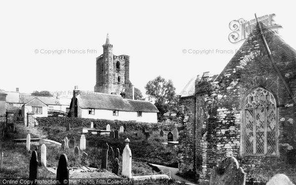 Photo of Slapton, Church And Chantry Tower 1890