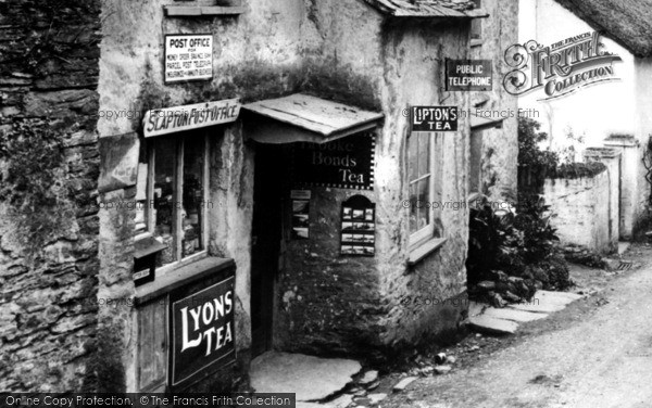 Photo of Slapton, Post Office 1925