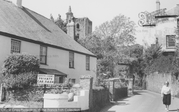Photo of Slapton, The Queens Arms c.1960