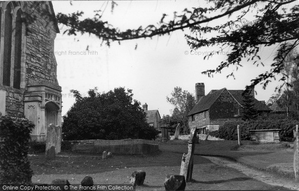 Photo of Slaugham, From The Churchyard c.1955
