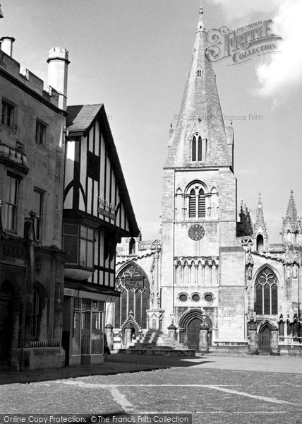 Photo of Sleaford, The Church c.1950