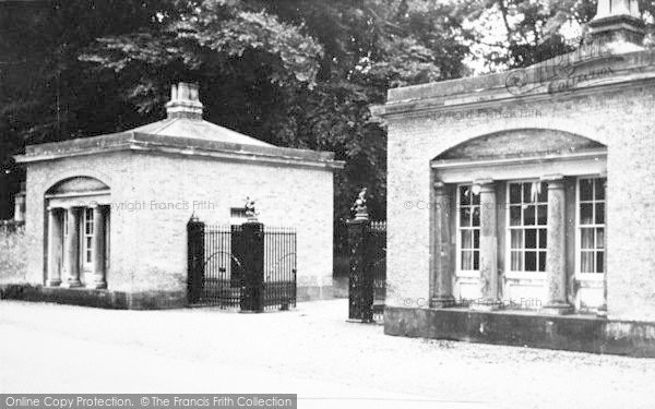 Photo of Sledmere, House, Main Gates c.1960