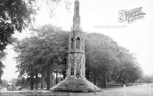 Photo of Sledmere, The Cross c.1960