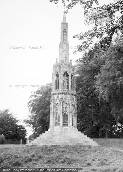 Photo of Sledmere, The Cross c.1960