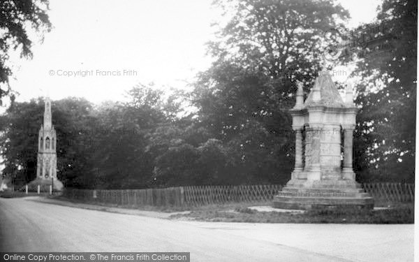 Photo of Sledmere, The Monument And Cross c.1960
