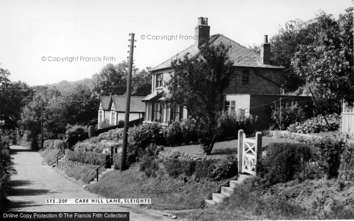Photo of Sleights, Carr Hill Lane c.1955