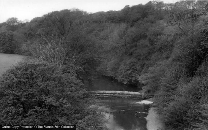 Photo of Sleights, River Esk, The Salmon Leap c.1955