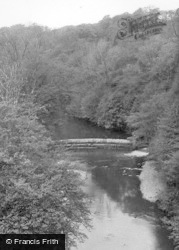 River Esk, The Salmon Leap c.1955, Sleights