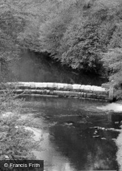 River Esk, The Salmon Leap c.1955, Sleights