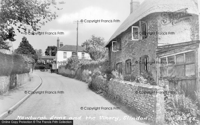 Photo of Slindon, Newburgh Arms And The Vinery c.1960