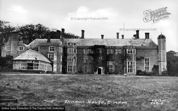 Photo of Slindon, Slindon House c.1955