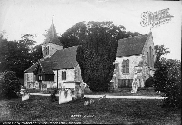 Photo of Slindon, St Mary's Church 1898