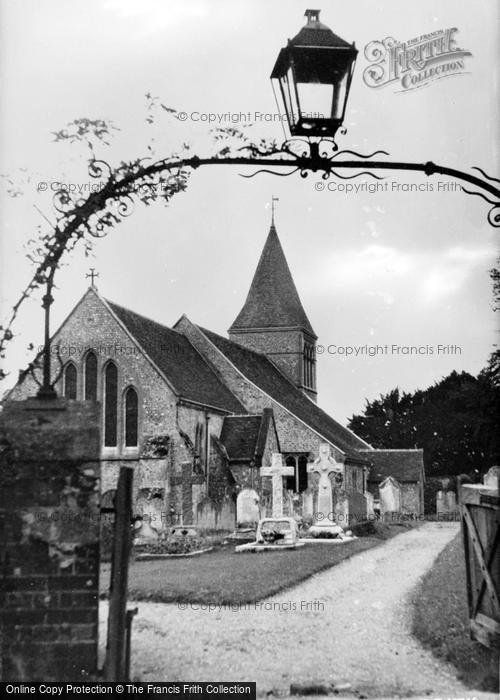 Photo of Slindon, The Church c.1955