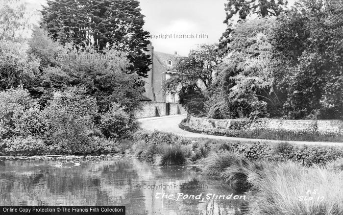 Photo of Slindon, The Pond c.1955