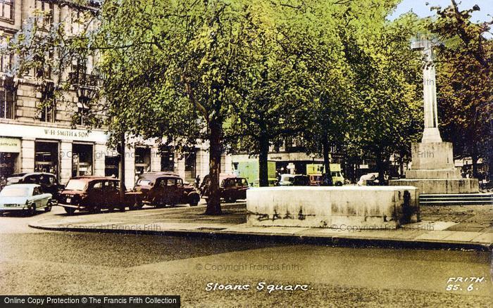 Photo of Sloane Square, c.1960