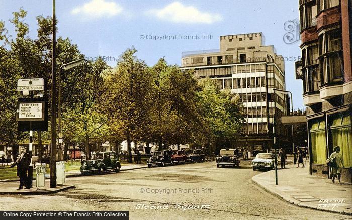 Photo of Sloane Square, c.1965