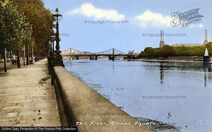 Photo of Sloane Square, The River c.1960