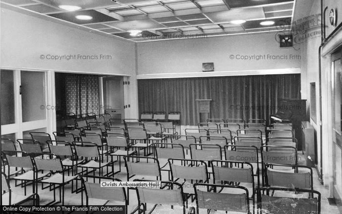 Photo of Slough, Christ's Ambassadors Hall, Gospel Tabernacle c.1965