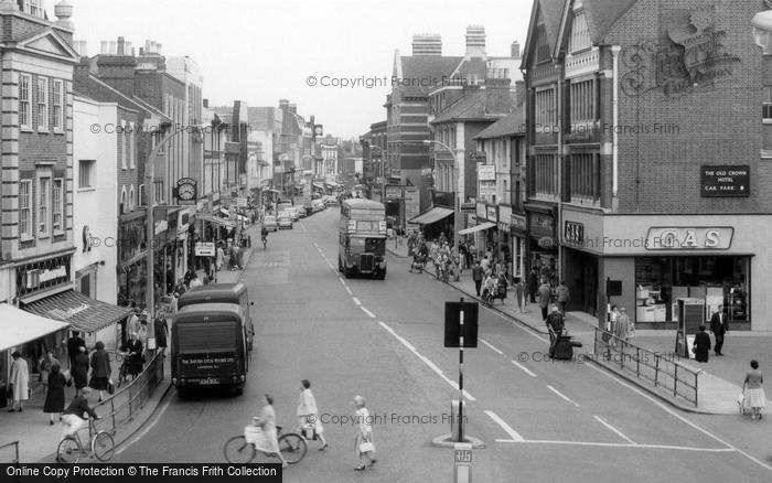 Photo of Slough, High Street 1961