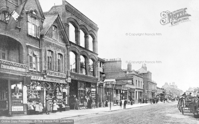 Photo of Slough, High Street c.1905