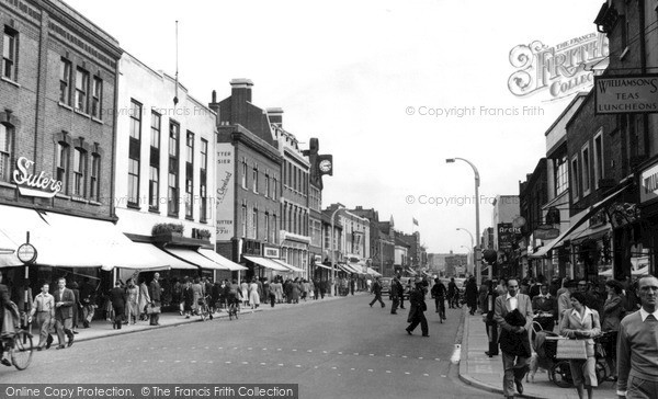 Photo of Slough, High Street c1955