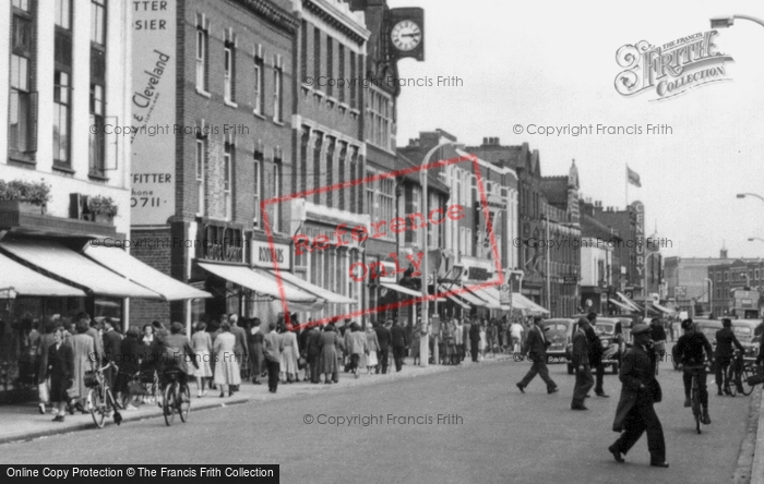 Photo of Slough, High Street c.1955