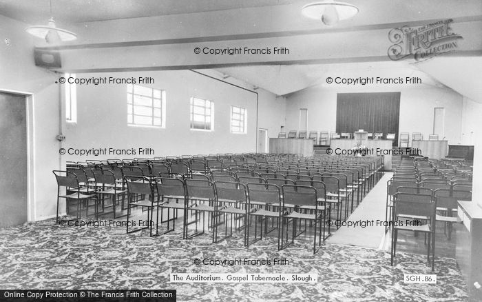 Photo of Slough, The Auditorium, Gospel Tabernacle c.1965