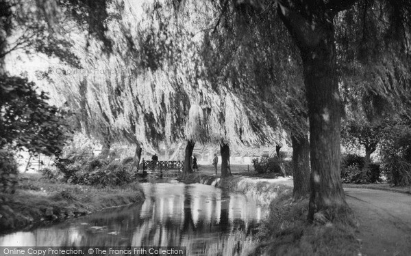 Photo of Slough, The Park c.1950