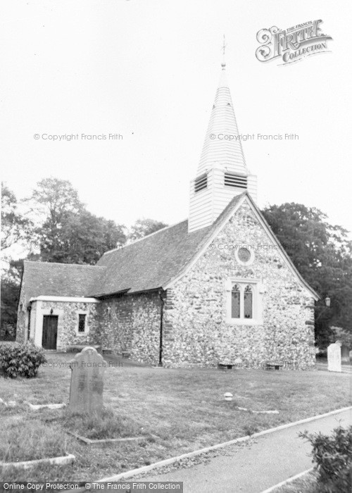 Photo of Slough, Wexham Church c.1955