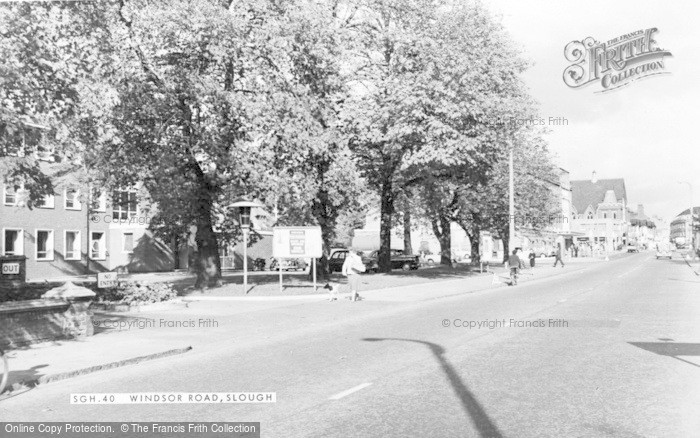 Photo of Slough, Windsor Road c.1960