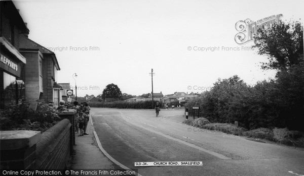 Photo of Smallfield, Chapel Road c1960