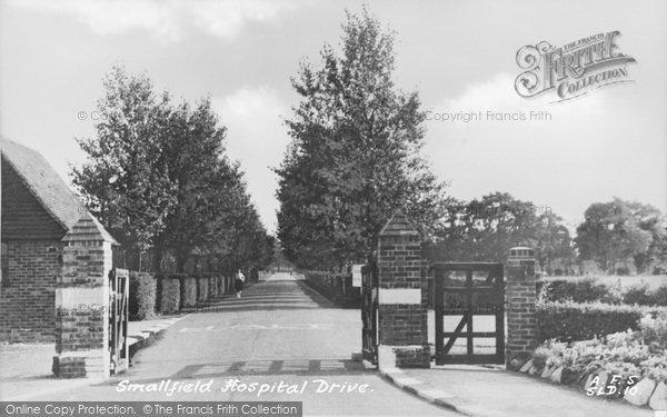 Photo of Smallfield, Hospital Drive c.1955