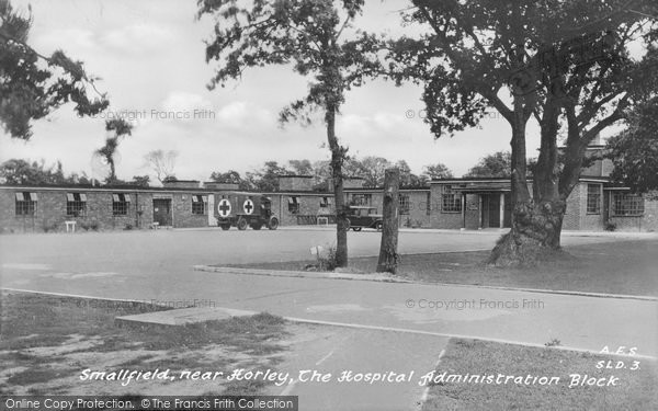 Photo of Smallfield, The Hospital Administration Block c.1950