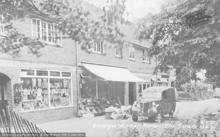 Photo of Smallfield, The Parade c.1955