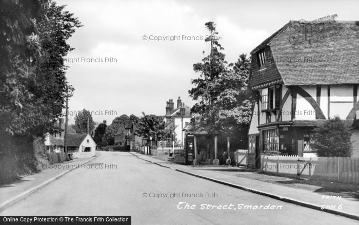 Photo of Smarden, The Street c.1955
