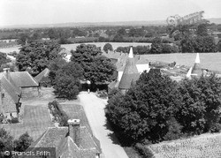 View From The Church Tower c.1955, Smarden