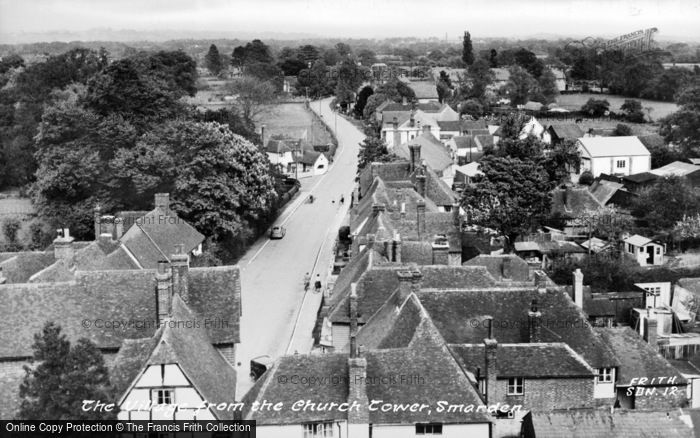 Photo of Smarden, Village From The Church Tower c.1955