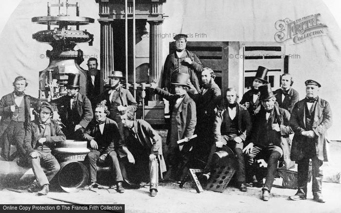 Photo of Smethwick, Soho Foundry, The Workers c.1860