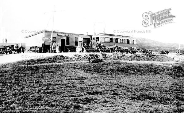 Photo of Snaefell, Train At Summit 1897