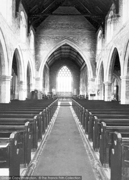 Photo of Snaith, St Laurence Church, Interior c.1960