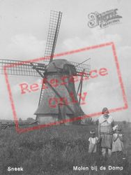 Windmill At De Domp c.1930, Sneek